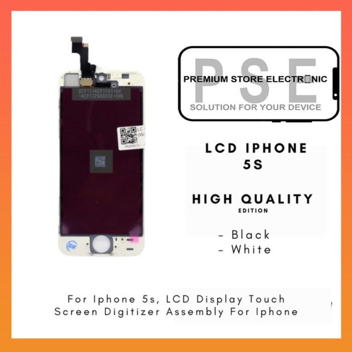 LCD TOUCHSCREEN FULLSET IP 5S SUPER GARANSI 1 BULAN