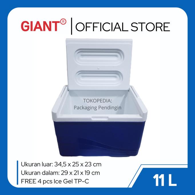 Cooler Box 11 Liter / Cool Box Merk GIANT bukan Marina Cooler