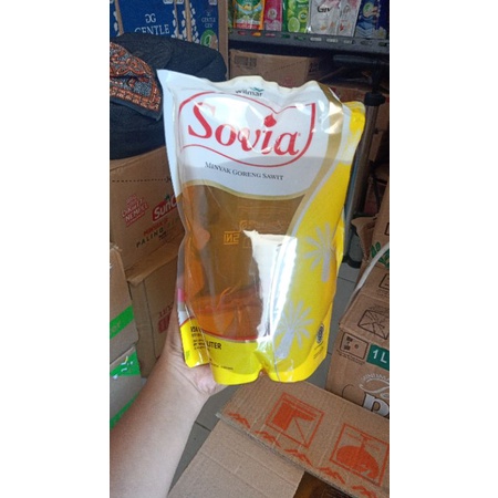 

Minyak goreng Sovia 2 Liter