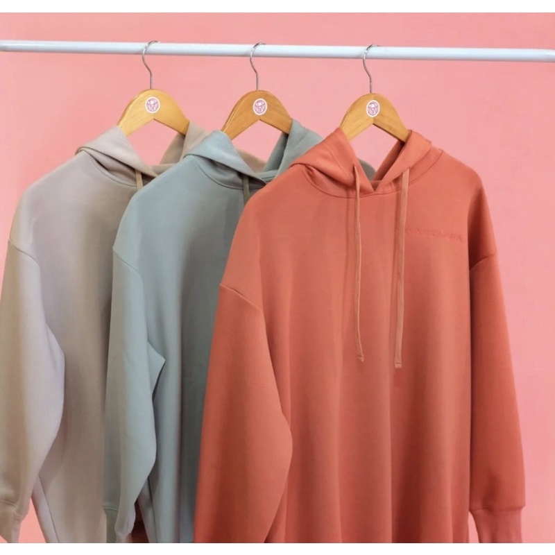 Bomber Hoodie Riamiranda Laicactive Laica Baju olahraga RM Original Ria miranda active