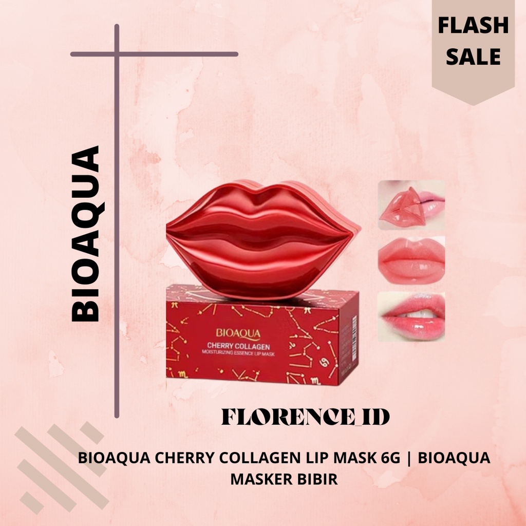 BIOAQUA CHERRY COLLAGEN LIP MASK 6G | BIOAQUA MASKER BIBIR
