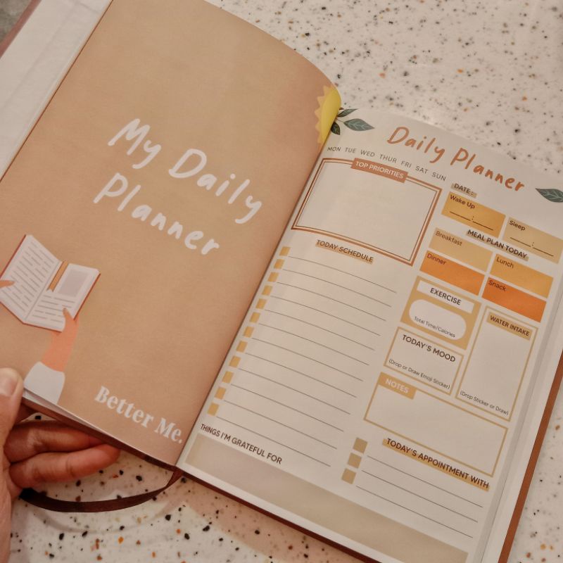 

(BOOKSUMMAREY) Daily Planner / Buku Jurnal / Planner Book / Buku Planner