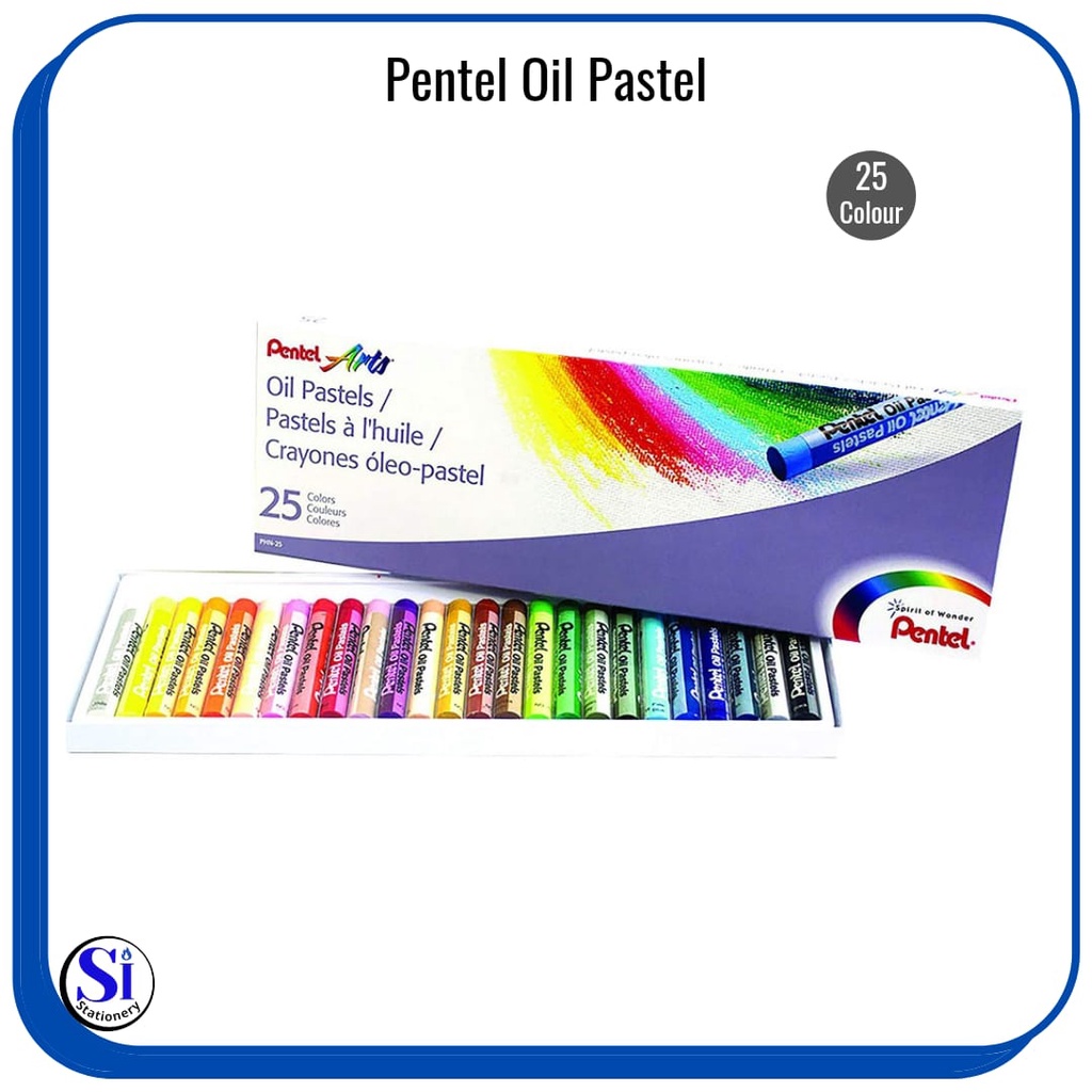 

CRAYON PENTEL OIL PASTEL 25 COLOUR