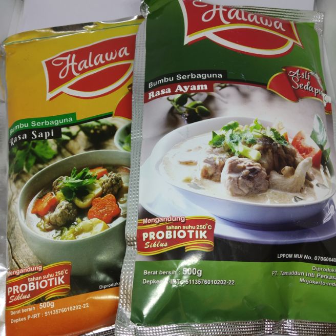 Cahayadstore 500Gr Halawa Bumbu Masak Organik - Halawa Kaldu Penyedap Rasa - Halawa