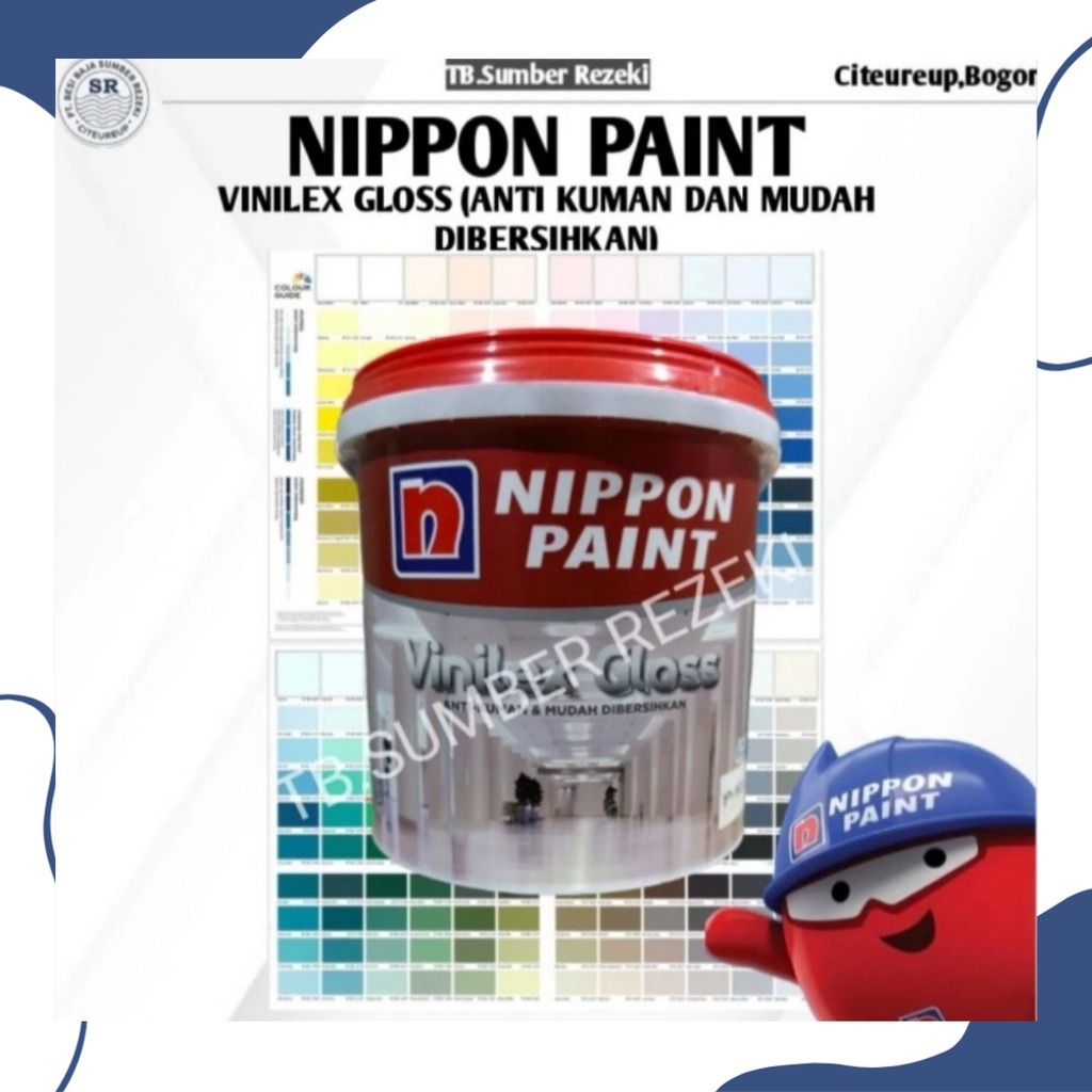 NIPPON PAINT VINILEX GLOSS ANTI KUMAN