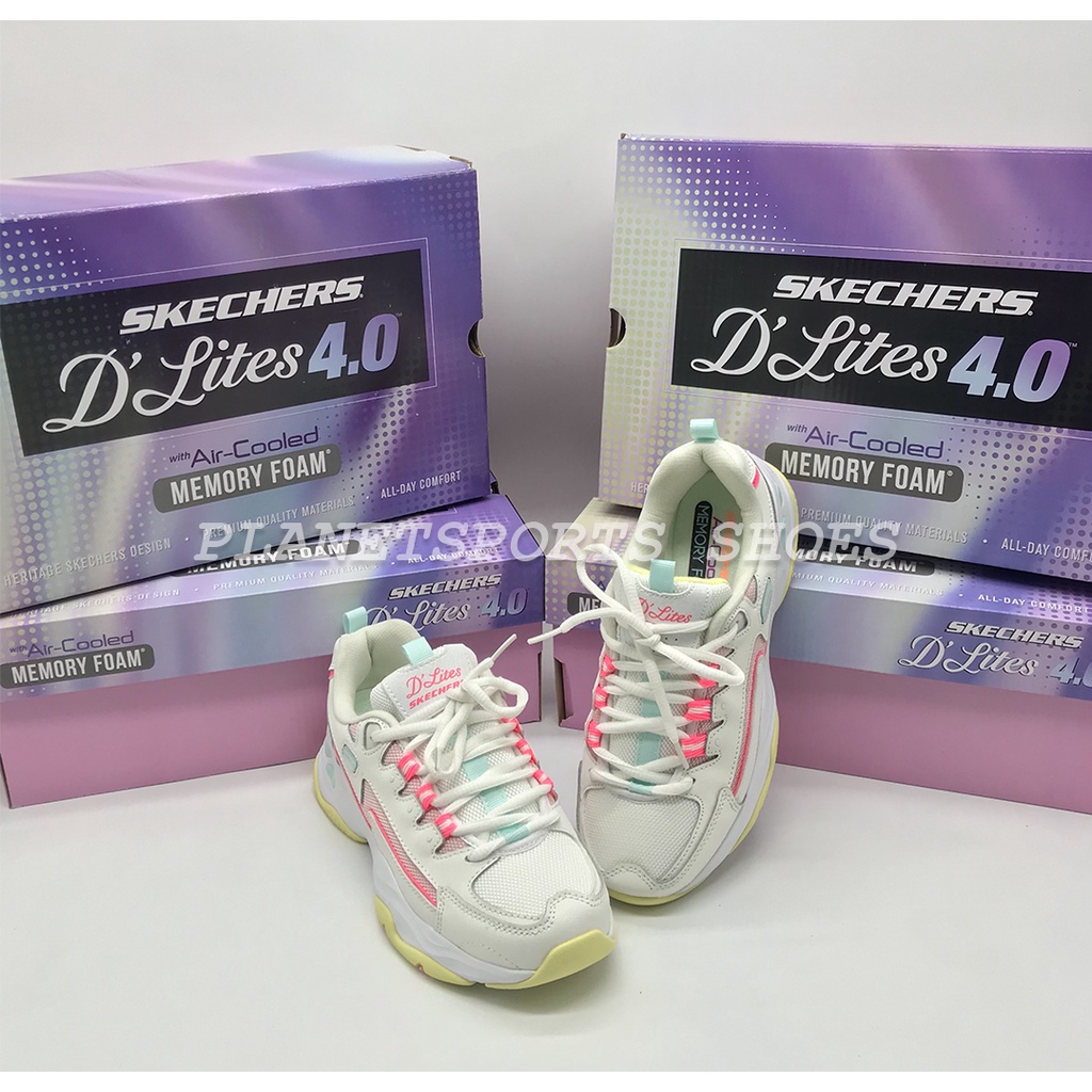 SKECHERS / SKECHERS D'LITES /SKECHERS WANITA / SEPATU WANITA / SKECHERS D'LITES SURE 4.0 NEW WANITA