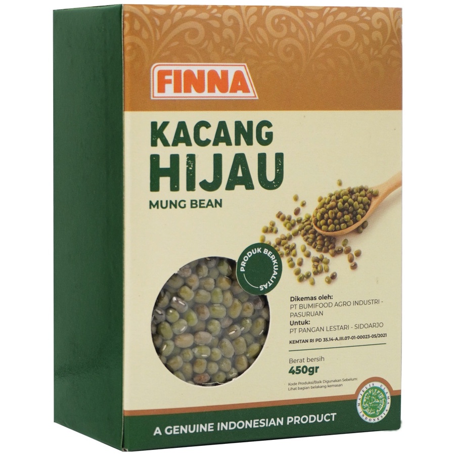 KACANG HIJAU FINNA 450GR MUNG BEAN HALAL