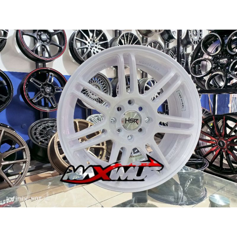 velg hsr murah ring 16 type boon warna putih