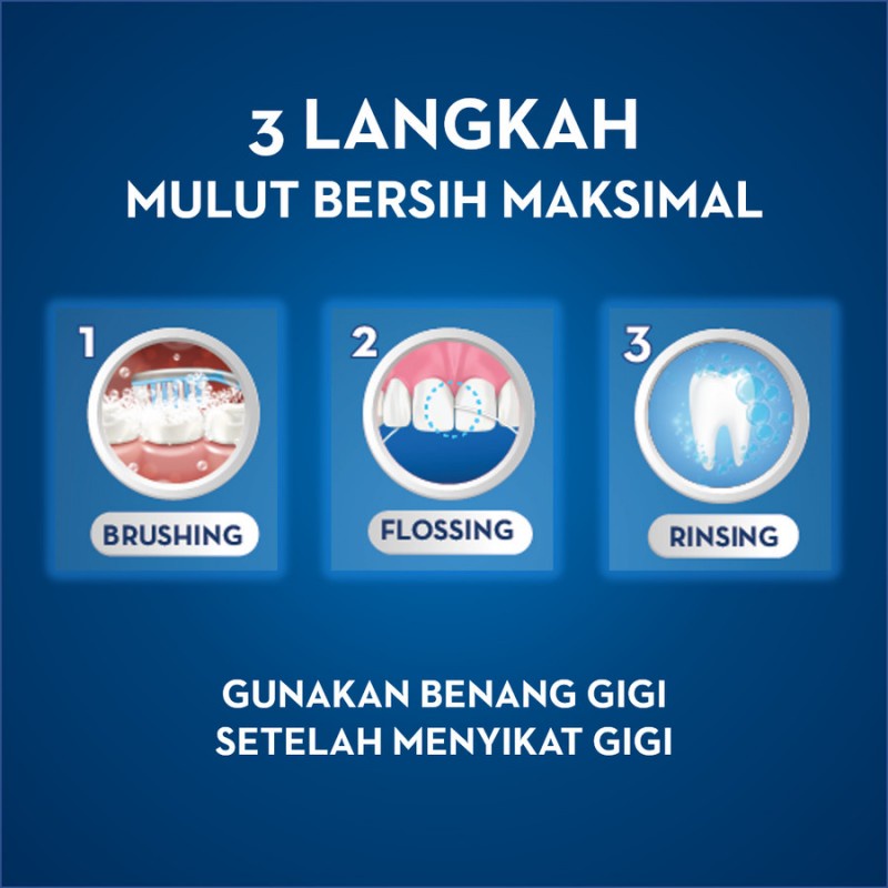 Oral-B Dental Satin Floss Benang Gigi Mint - 50 M