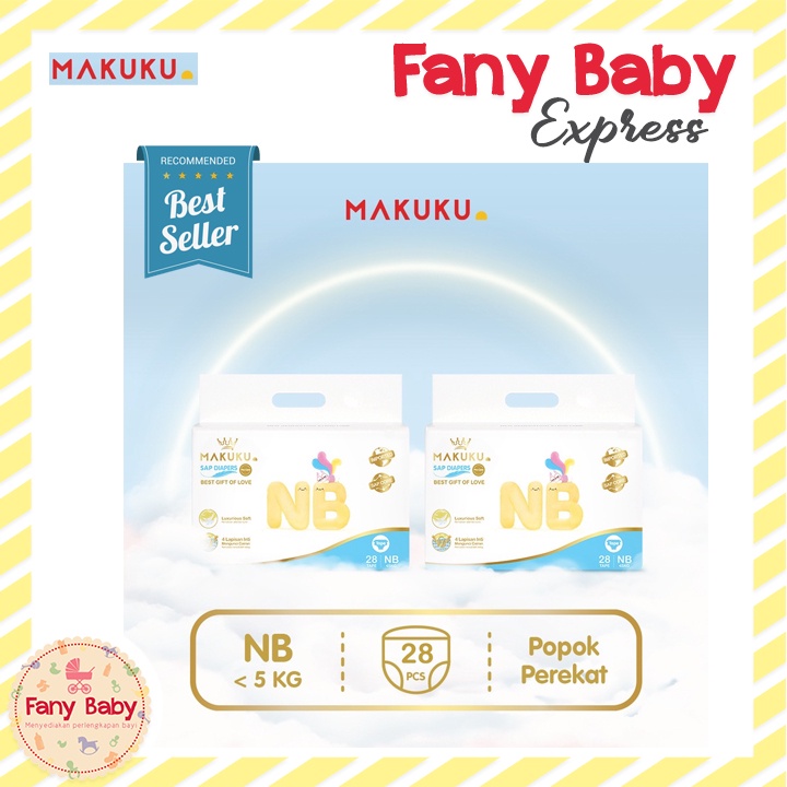 MAKUKU SAP DIAPERS PRO CARE SERIES TAPE - PANTS /POPOK