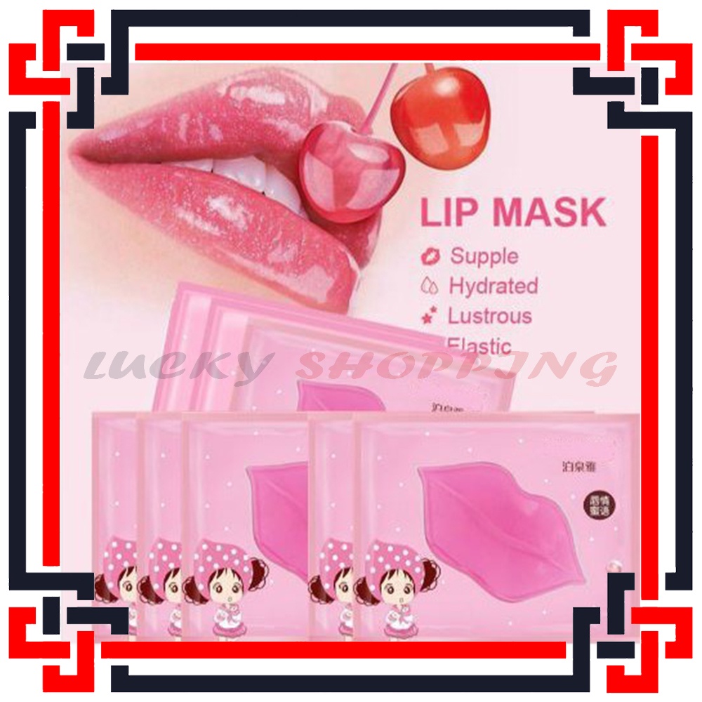 LS Masker Bibir Pelembab Bibir Kering COLLAGEN LIP MASK XYBEIBI