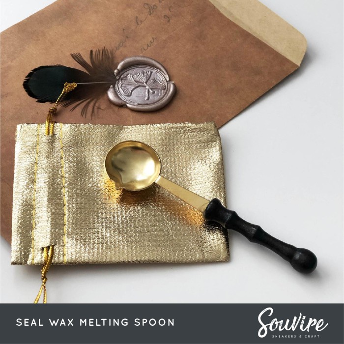 

Cantik Sendok Lilin - Sealing Seal Wax Spoon Hot Sale