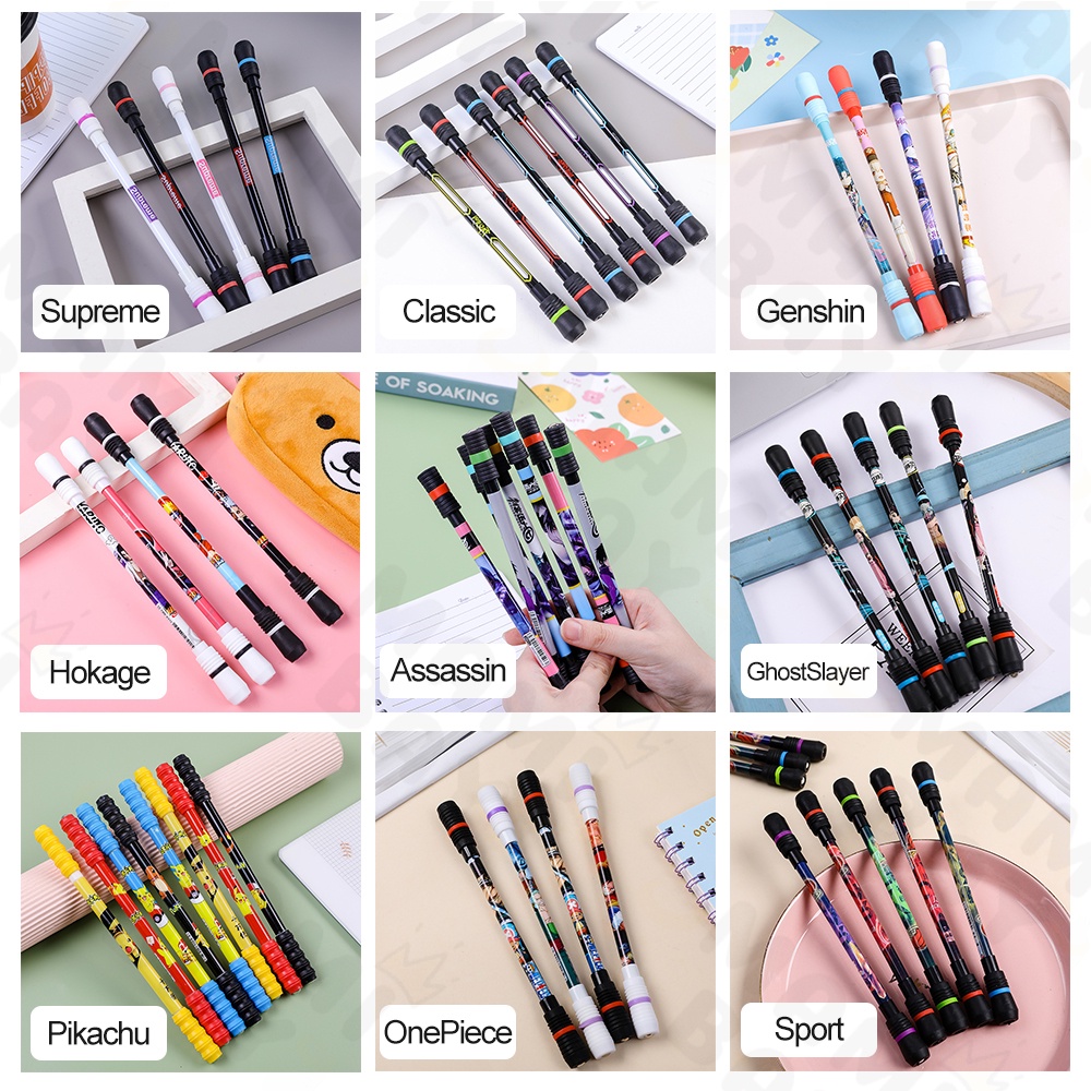 Mamibayi Pen spinning plastik/Pulpen Putar anti slip/Balance Pen/Pen ajaib