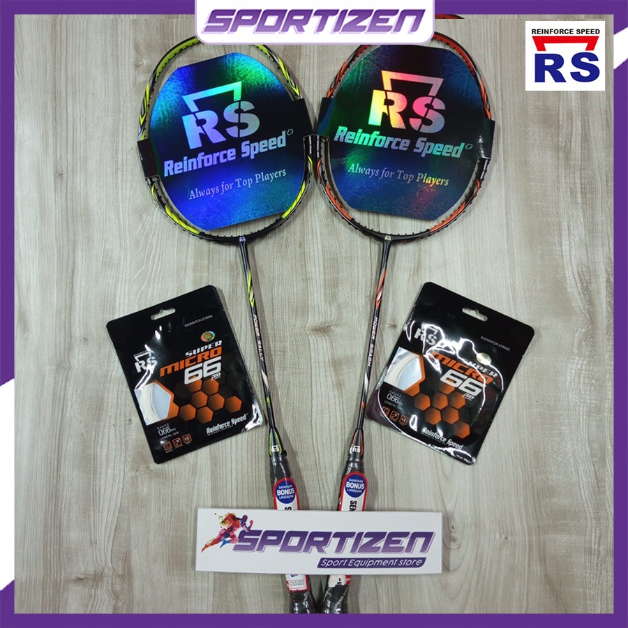 RAKET BADMINTON BULUTANGKIS RS POWER CURVE ARC RALLY SMASH MAX NEO ORI
