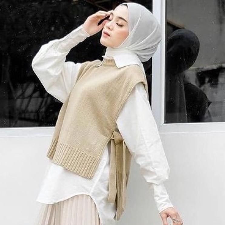 BSB.18Oc22ᶻ ▫ KIMMY VEST RAJUT TALI/ OUTER RAJUT WANITA