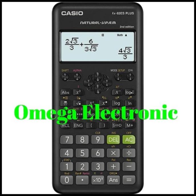 

BARANG TERBARU /// STOCK BARU CASIO CALCULATOR SCIENTIFIC FX 82 ES E8576TRB