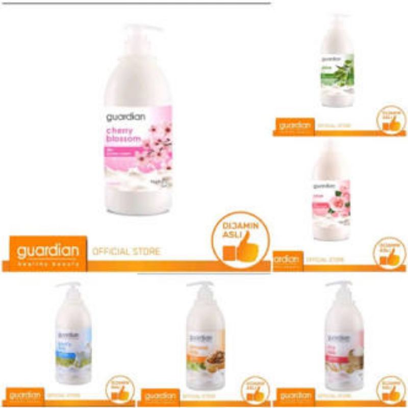 GUARDIAN SHOWER CREAM BODY WASH 1L Variant Terbaru