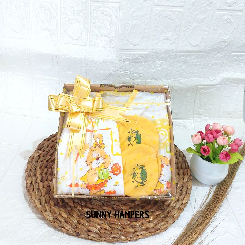 HAMPERS BAYI BARU LAHIR/HAMPERS KADO BAYI NEWBORN WARNA