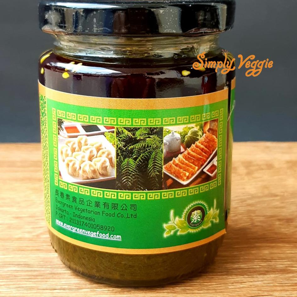 

10.10 Brand Evergreen BBQ Xiang Chun Sauce Vegetarian / Chinese Cedar murah