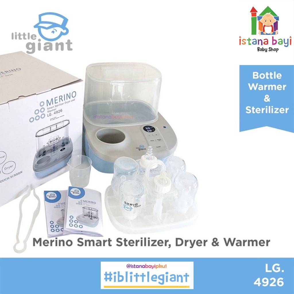 Little Giant Smart Sterilizer Dryer + Warmer LG4926/Steril botol multifungsi