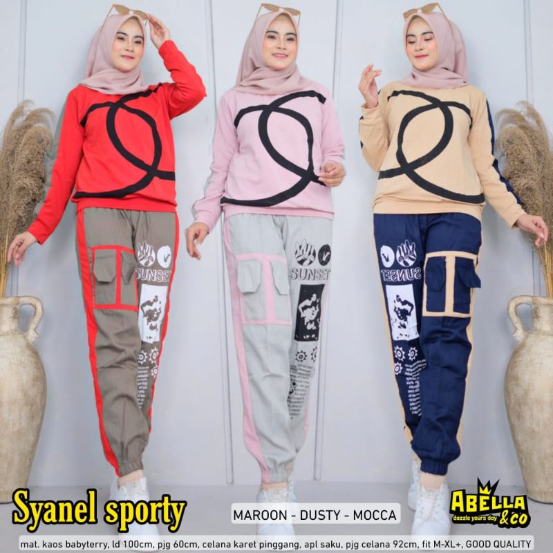 Syanel sporty set Abella