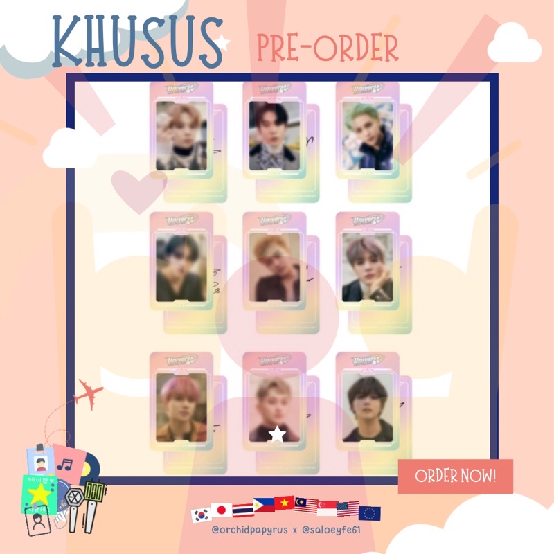 [PRE-ORDER] PHOTOCARD OFFICIAL NCT U (2021) UNIVERSE LET'S PLAY BALL SPECIAL PENDANT PREMIUM SHOTARO