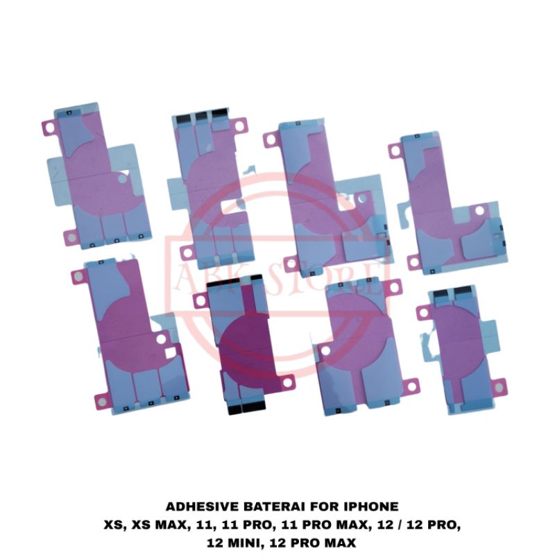 LEM ADHESIVE BATERAI IP 6 6S 7 PLUS X XS 11 12 MINI PRO MAX