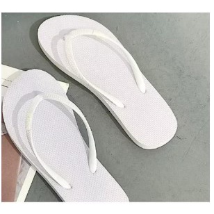 GIFARI Sandal Jepit Polos Warna Putih