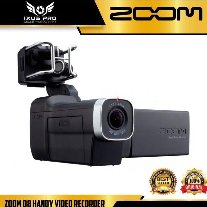 [ Promo ] Zoom Q8 Handy Video Recorder - Kamera Video - Drone Kamera Dan Aksesoris