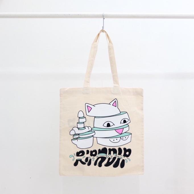 Populer Tas Totebag Ripndip Sliced Natural Original Storaisjuu