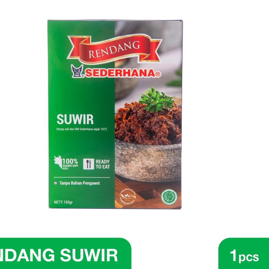 

10.10 BRANDS FESTIVAL Rendang Suwir Sederhana - Daging Sapi 