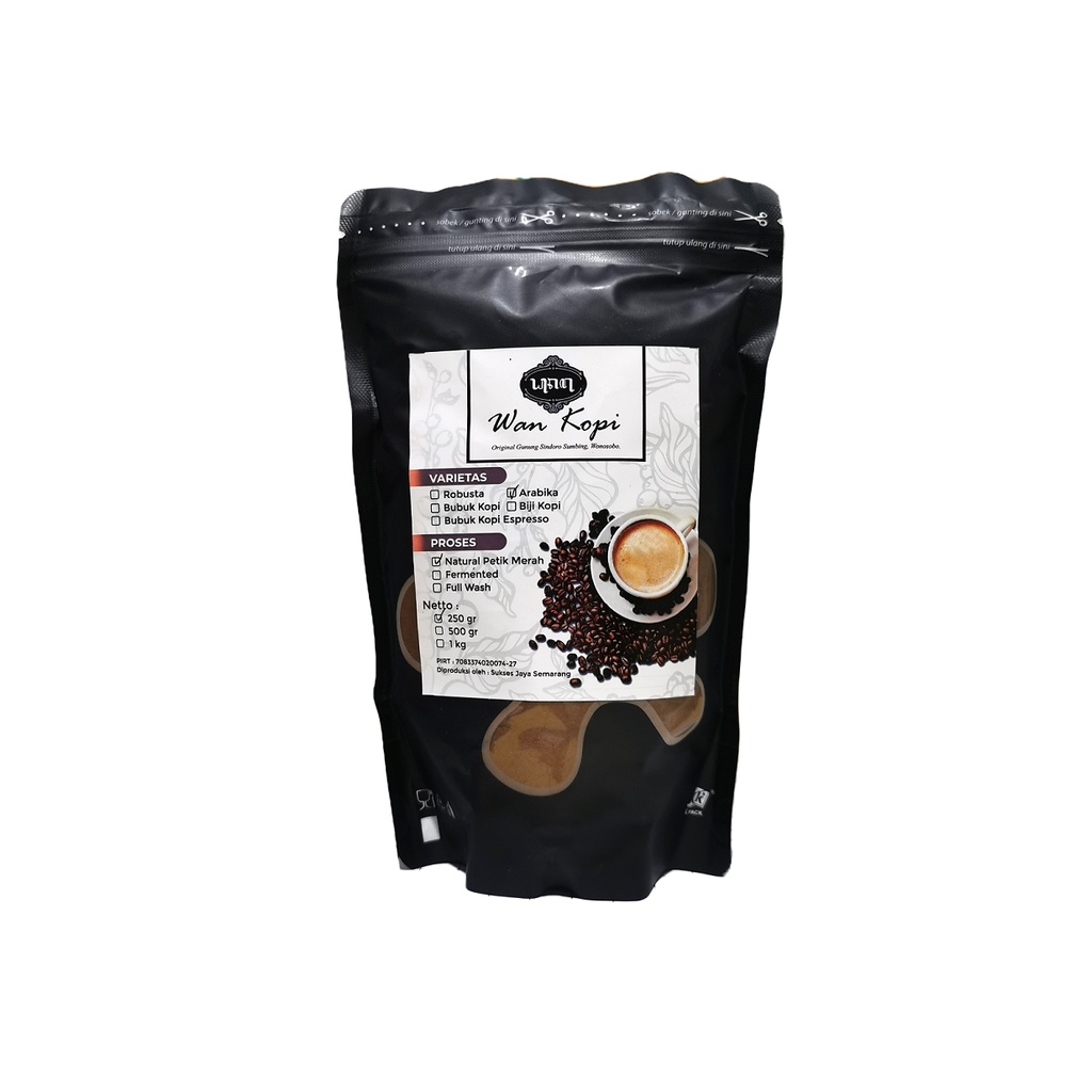 

KOPI ROBUSTA GUNUNG SINDORO SEMARANG JAWA TENGAH 250GR