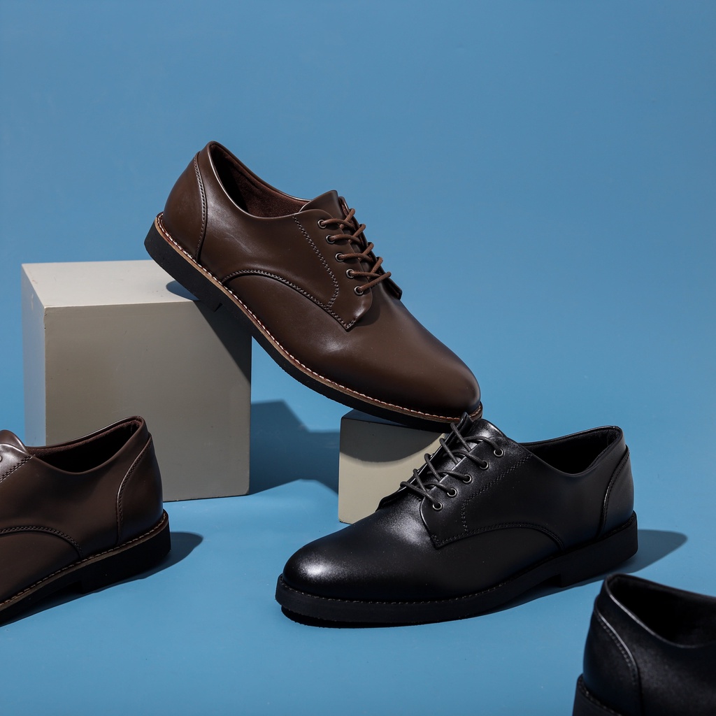 LEGION BLACK |ManNeedMe x Lvnatica| Sepatu Pantofel Pria Formal Kantor ORIGINAL