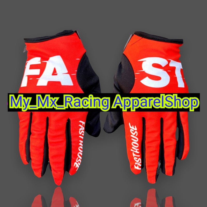 BISA COD Sarung Tangan Motocross - Sarung Tangan Trail - Sarung Tangan MX Motor Fullprint - 122