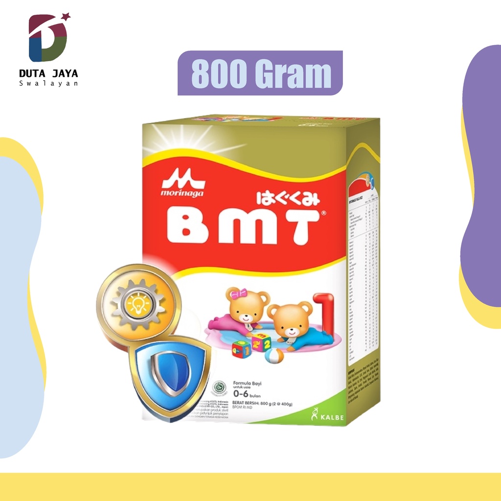 Morinaga BMT Tahap 1 Usia 0-6 Bulan Susu Formula Anak Bubuk 800 Gram