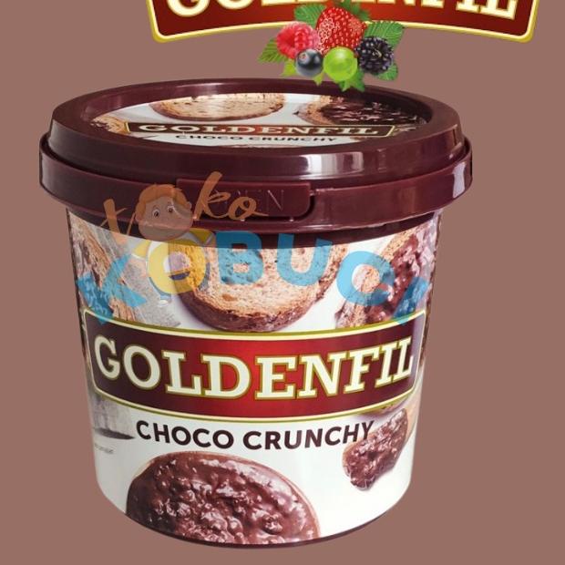 

11.11✔️Goldenfill Goldenfil Choco / Cokelat Crunchy 1 Kg Pil Toples|RA3