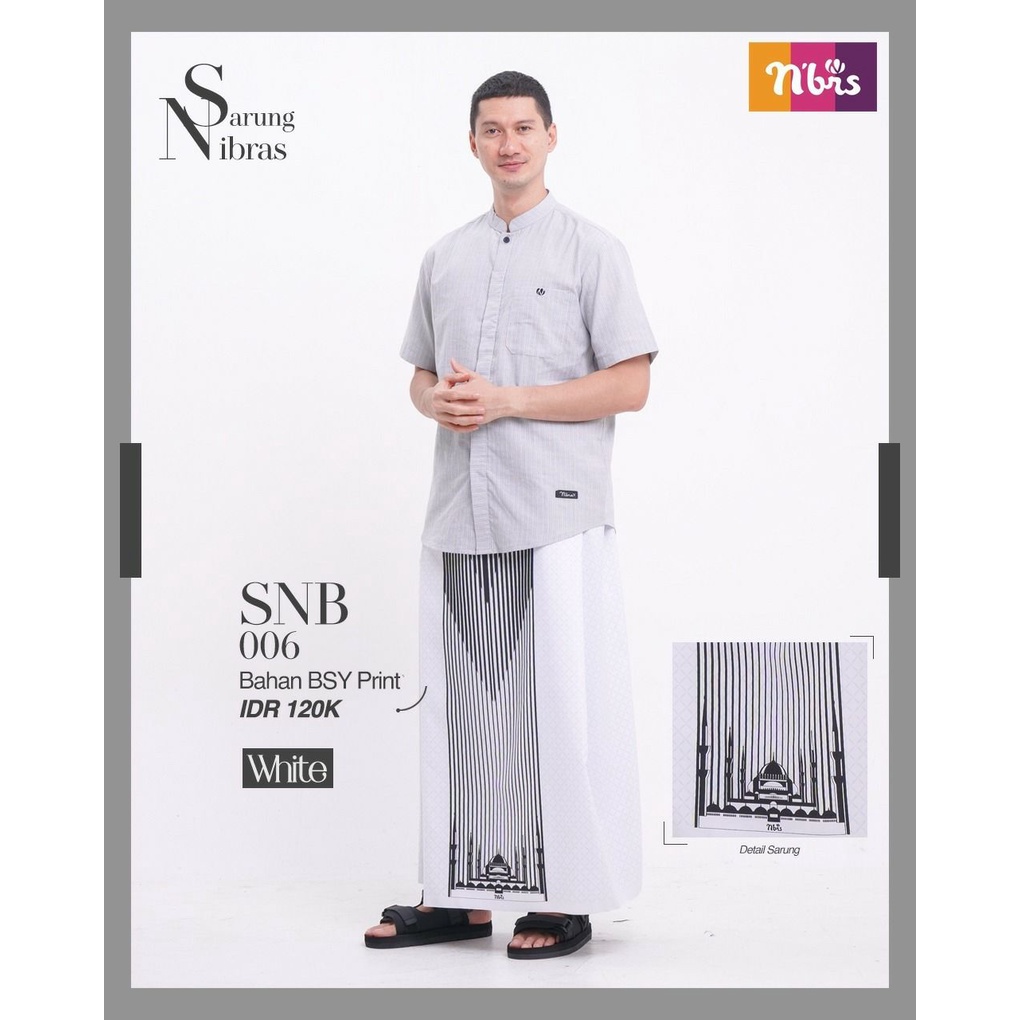 Paket Sarung SNB 006 BY NIBRAS || SARUNG NIBRAS || SARUNG HALUS ADEM || SARUNG BSY Print
