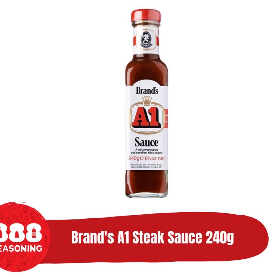 

BISA COD ✔️BRAND'S A1 STEAK SAUCE (Saus Steak) 240g|SQ9