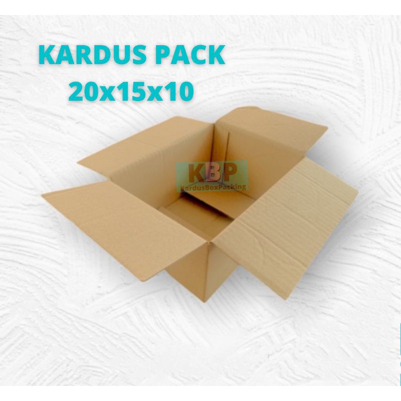 

KARDUS POLOS Uk. 20x15x10 CM KEMASAN KARTON