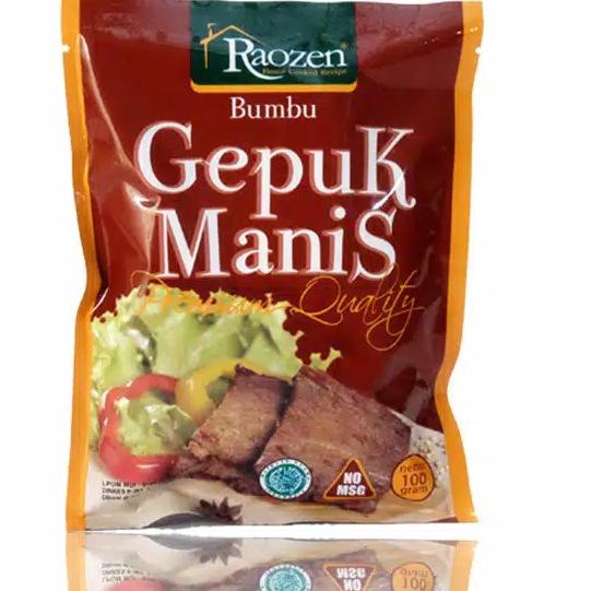 

Deal Now--Bumbu Masak Instan Gepuk Manis Raozen 100 gr