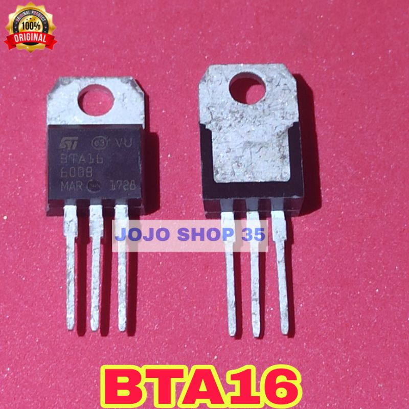 1pc BTA 16 600V BTA16-600V BTA16 600 bta16-600 TRIAC 16A 600V TO220 bta16 Bta16-600