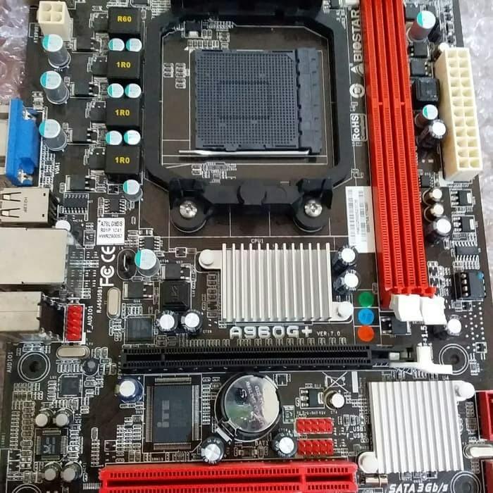 Motherboard AMD Biostar Socket AM3+ DDR3 Garansi