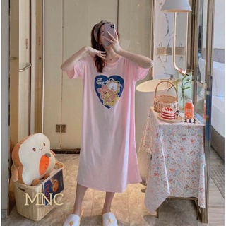 Daster Import Super Jumbo Dress Korea Jumbo Set Kekinian