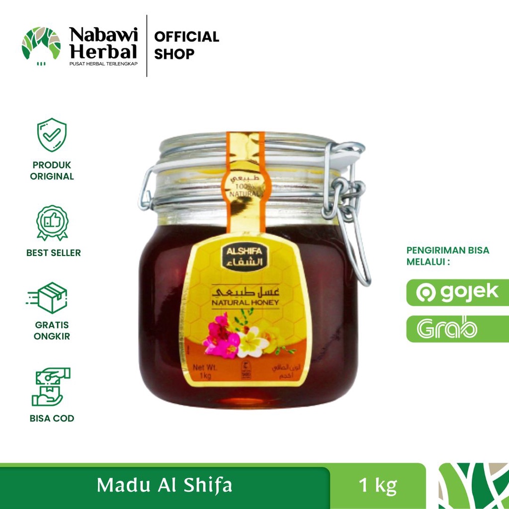 

ALSHIFA - Madu Al Shifa 1kg Kawat Natural Honey