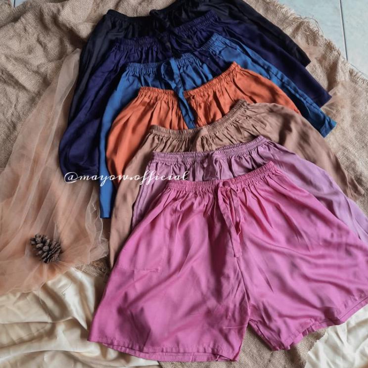 Stok Terbatas BALI PANTS POLOS / CELANA PENDEK POLOS BALI