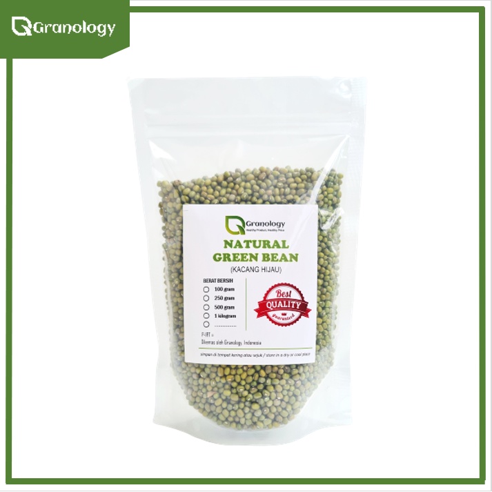 Kacang Hijau / Green Mung Bean (500 gram) by Granology