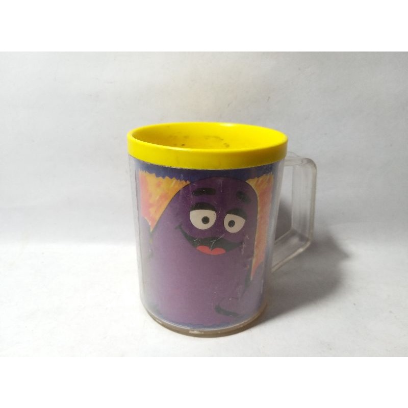 Mug Gelas Tempat Minum Grimace Hamburglar Happy Meal Mcdonalds Mcd Drinking Glass Figure Figurine Ra