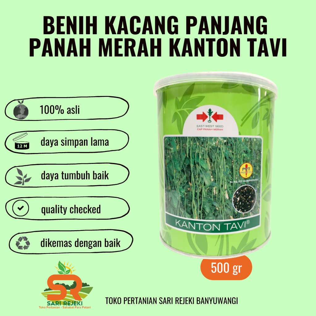 BENIH KACANG PANJANG KANTON TAVI PANAH MERAH 500GR