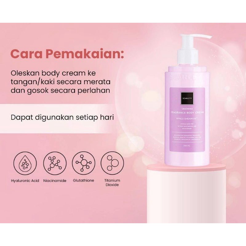 Scarlett body cream