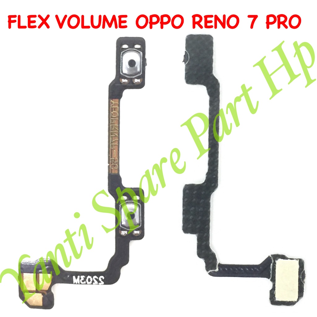 Flexible Volume Oppo Reno 7 Pro 5G Original Terlaris New